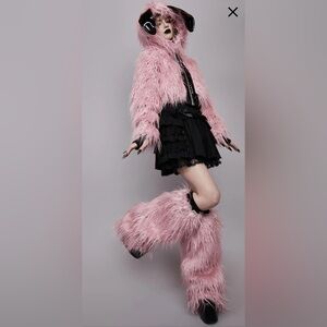 Dolls Kill Nocturnal Creature set in pink